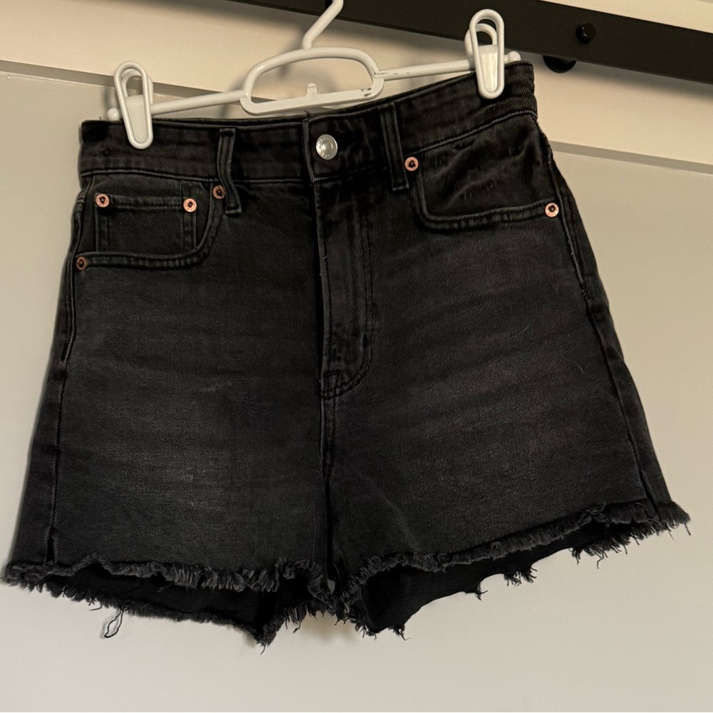 American Eagle Outfitters Black Jean Shorts